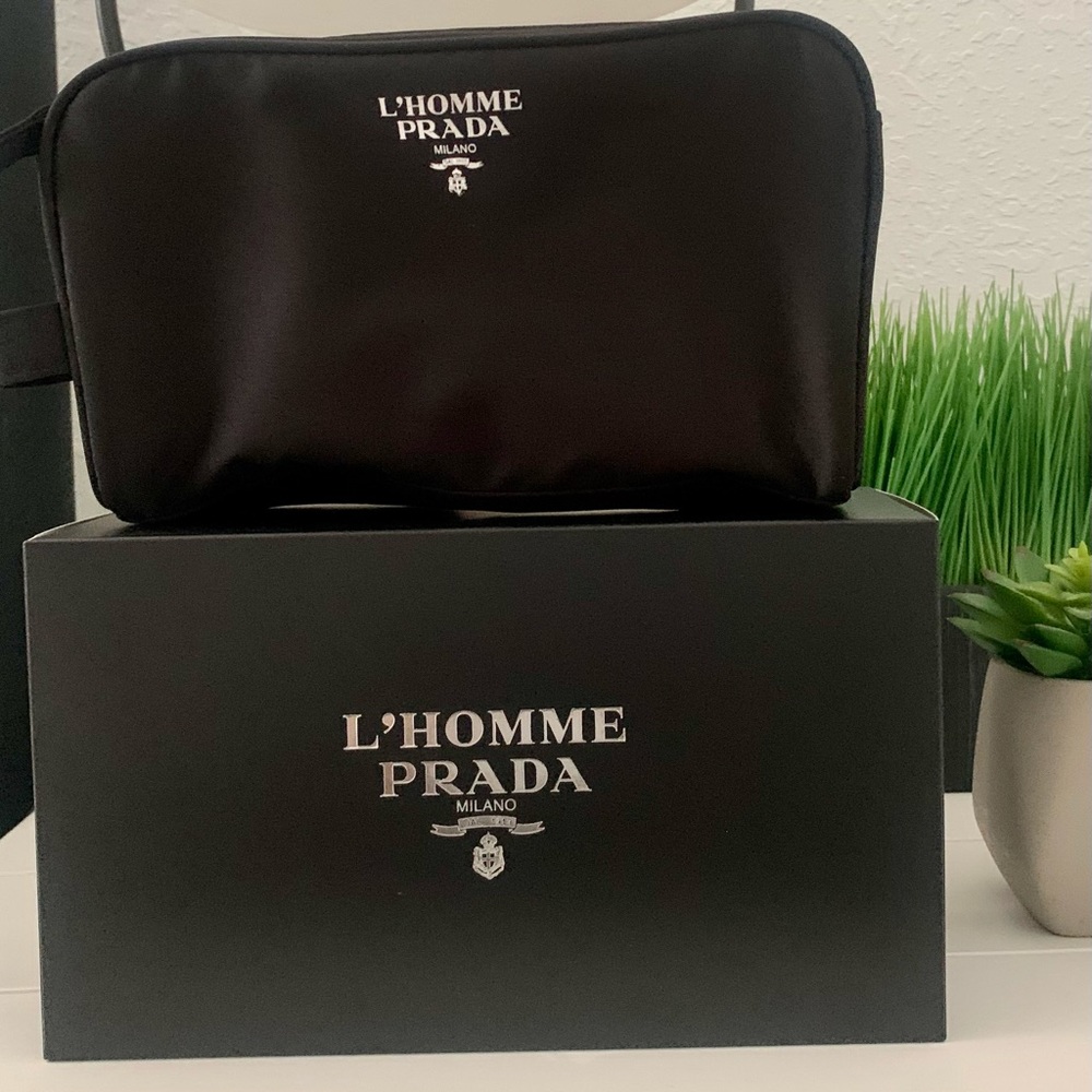 Authentic Prada La’homme toiletries bag
